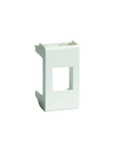 Адаптер для keystone, VIVA, 1 мод, цвет серый DKC 45107 в Казани Аксессуары для стоек и шкафов Pintop.ru