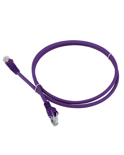 Патч-корд LANMASTER LSZH UTP кат.5e, 0.3 м, фиолетовый LANMASTER LAN-PC45/U5E-0.3-VI в Казани Патчкорды (медные) Pintop.ru