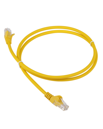 Патч-корд LANMASTER LSZH UTP кат.5e, 0.3 м, желтый LANMASTER LAN-PC45/U5E-0.3-YL в Казани Патчкорды (медные) Pintop.ru